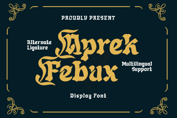 Aprek Febux Font: A Bold Choice for High-Impact Campaigns
