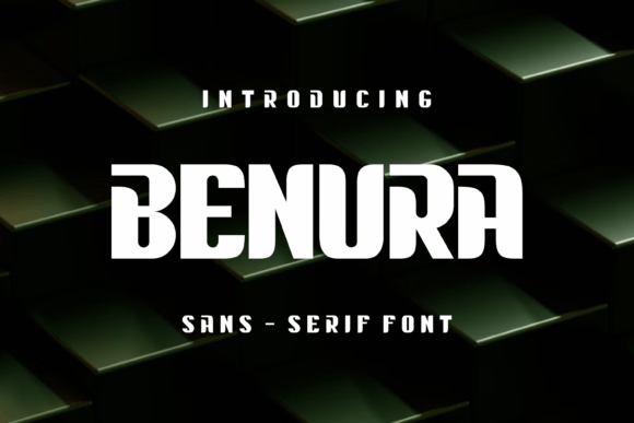 Benura Font Review: A Stylish Display Typeface for Campaign Design
