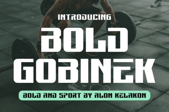 Bold Gobinek: A Typeface That Elevates Your Brand Identity