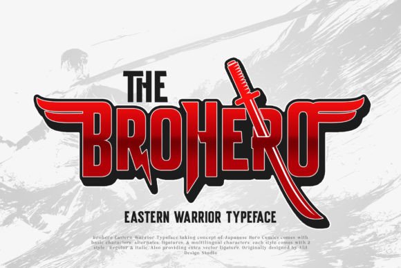 Brohero Font: A Bold Typeface for Branding That Stands Out