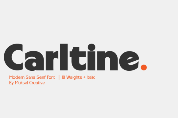 Carltine Typeface: A Bold Choice for Craft and Commercial Projects
