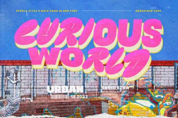 Curious World Font: A Fresh Typeface for Your Brand