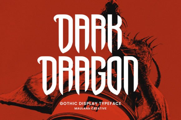 Dark Dragon Font: A Bold Typeface for Memorable Branding