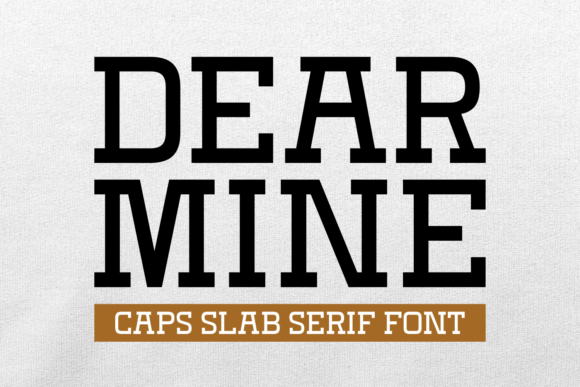 Dear Mine: A Bold Typeface for Modern Web Design