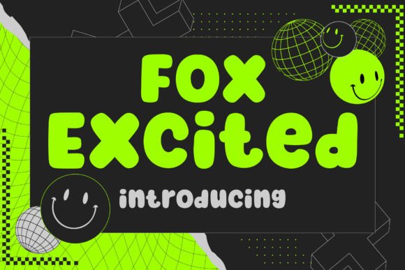 Fox Excited: A Bold Slab Serif Font for Creative Makers