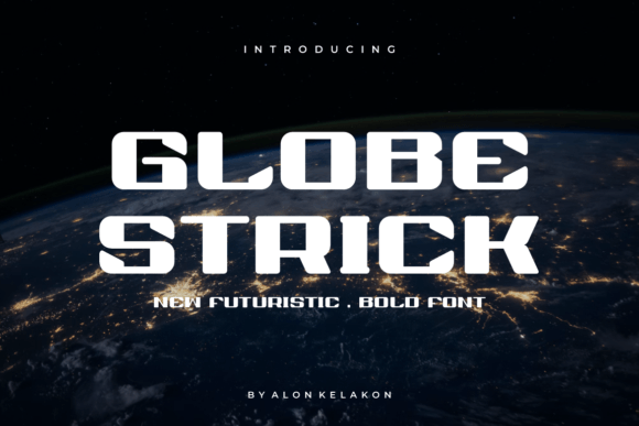 Globe Strick: A Bold Typeface for Digital Design