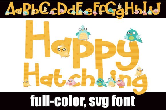 Happy Hatchling Font: A Whimsical Addition to Creative Branding
