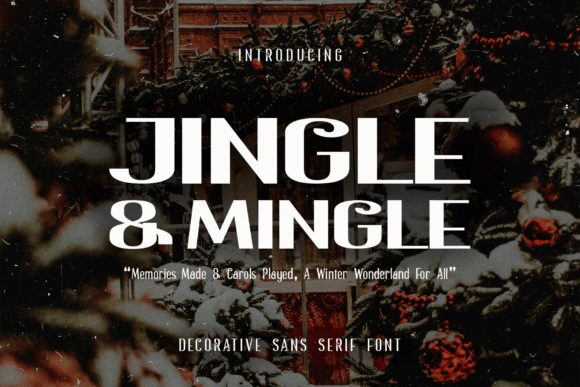Jingle Mingle: A Font That Adds Flair to Your Web Design
