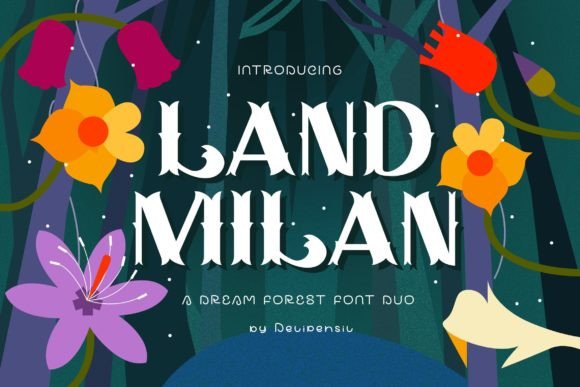 Landmilan Font: A Bold Typeface for a Polished Brand