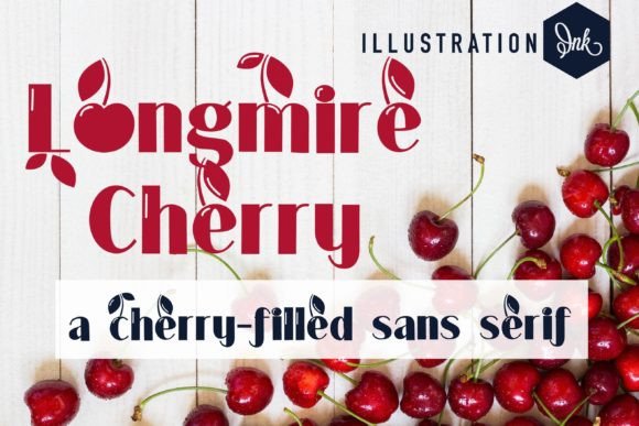 Longmire Cherry: A Lively Sans Serif Font for Creative Branding