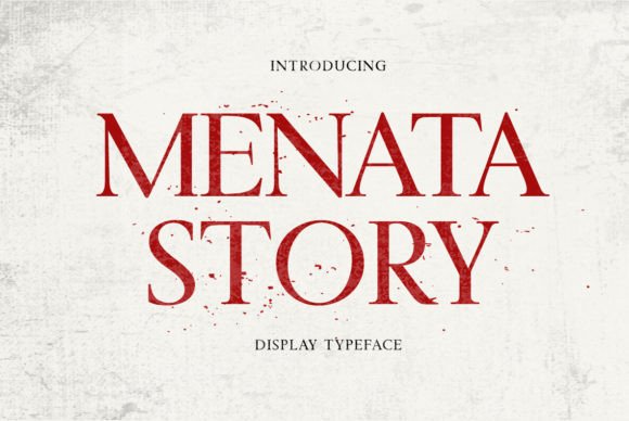 Menata Story: A Serif Typeface That Elevates Campaign Design