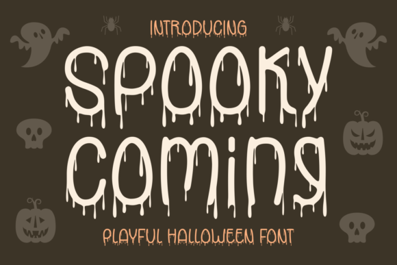 Spooky Coming Font: A Terrifyingly Beautiful Typeface for Creators