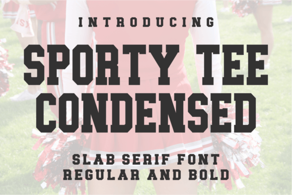 Sporty Tee Condensed: A Bold Typeface for Dynamic Editorial Design