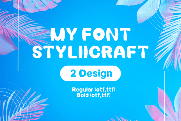 Styliicraft: A Playful Serif Font for Editorial Design