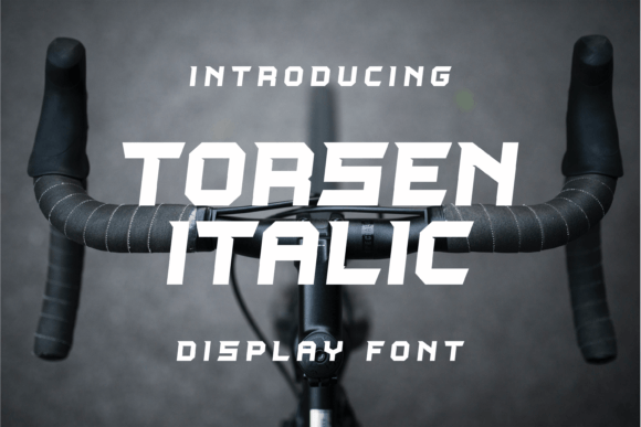 Torsen Italic — A Bold Display Typeface for Digital Design