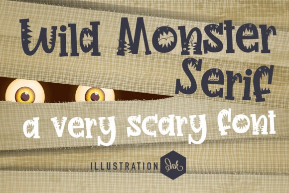 Wild Monster Serif: A Bold Typeface for Editorial Impact
