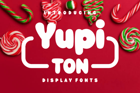 Yupi Ton: A Joyful Display Typeface for Editorial Design